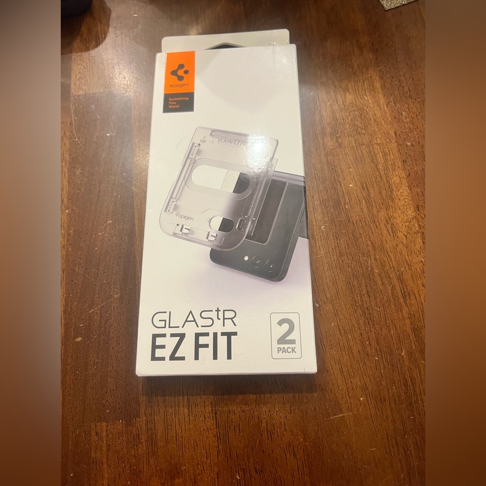 Spigen Glas.tR EZ Fit tempered screen protector for the Samsung Galaxy Z Flip 6